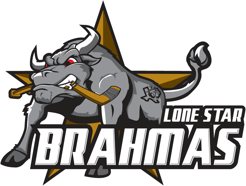 lone star brahmas 2013 14-pres alternate logo iron on heat transfer